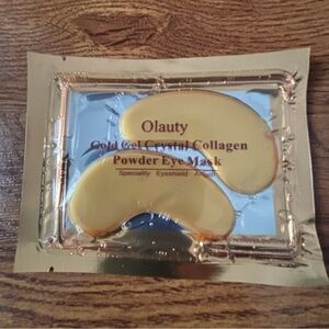 Olauty Gold Crystal Collagen Powder Eye Mask - Gold